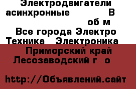 Электродвигатели асинхронные (380 - 220В)- 750; 1000; 1500; 3000 об/м - Все города Электро-Техника » Электроника   . Приморский край,Лесозаводский г. о. 